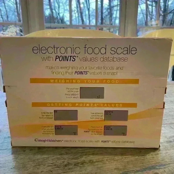 New In Box Weight Watchers Electronic Food Scale with points - Picture 5 of 6